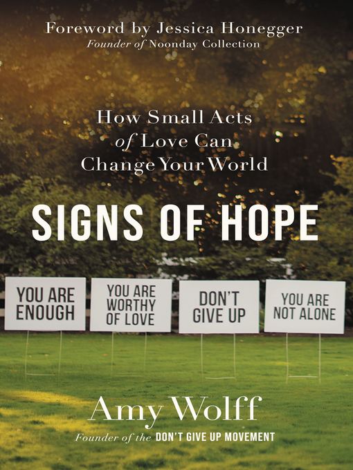 Title details for Signs of Hope by Amy Wolff - Available